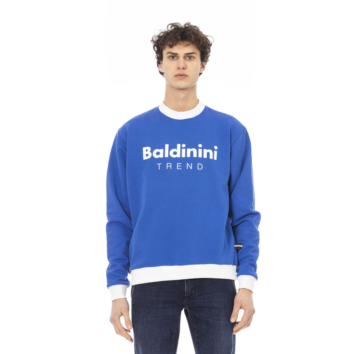 Baldinini Herren Sweatshirt in Einfarbig mit Logo
