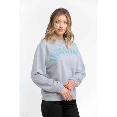 Trussardi Damen Sweatshirt mit Logo