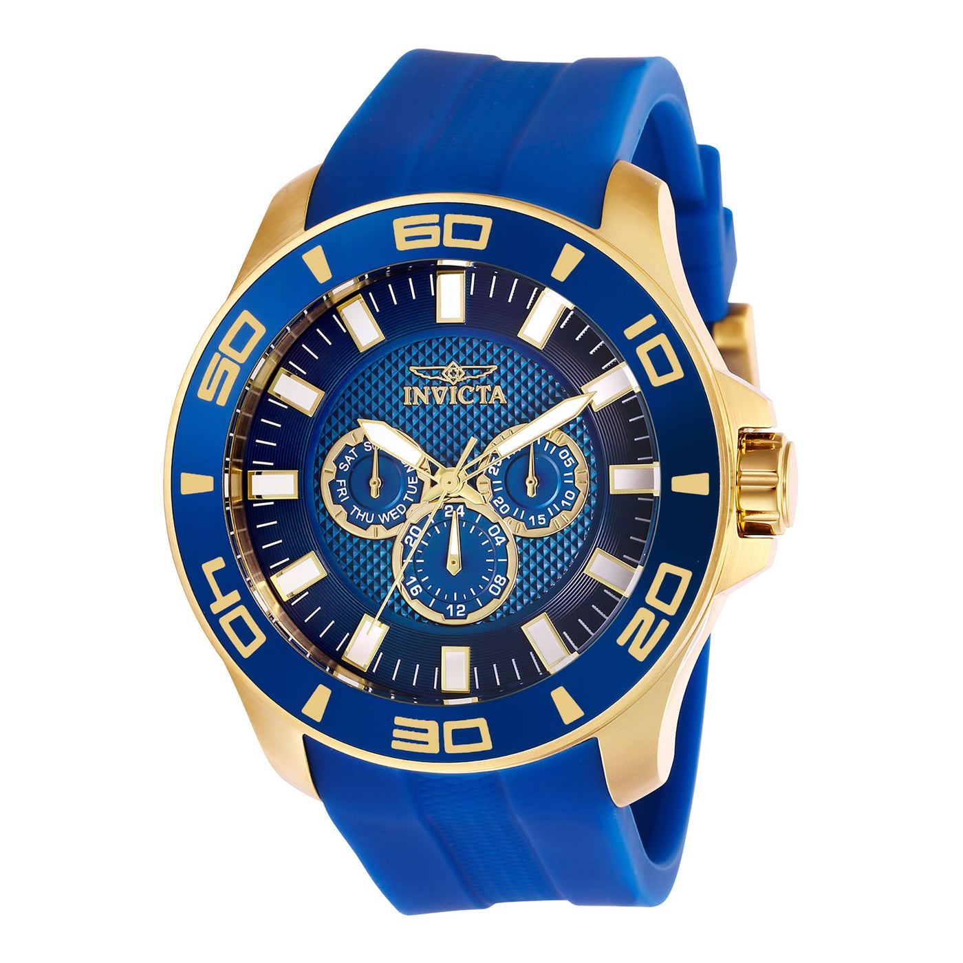 Invicta Herren Chronograph Edelstahl Uhr