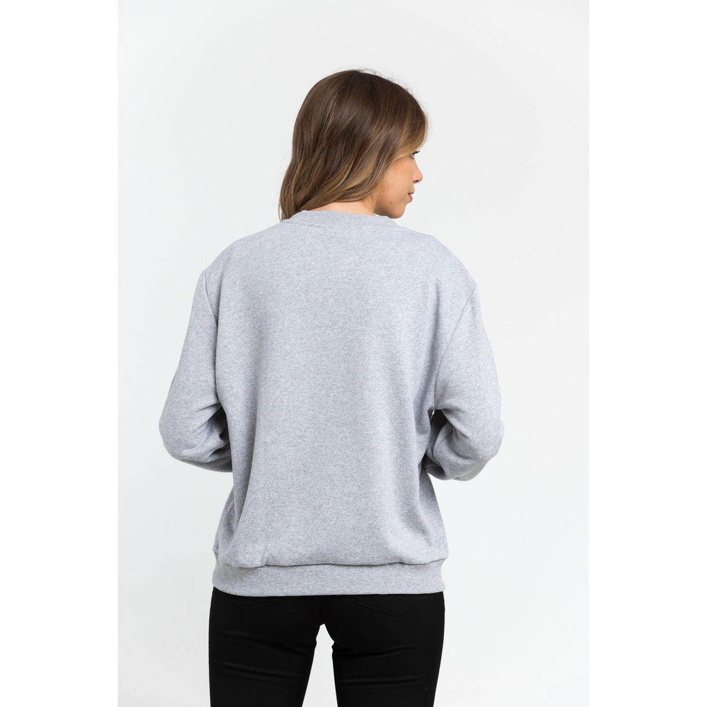 Trussardi Damen Sweatshirt in Schwarz