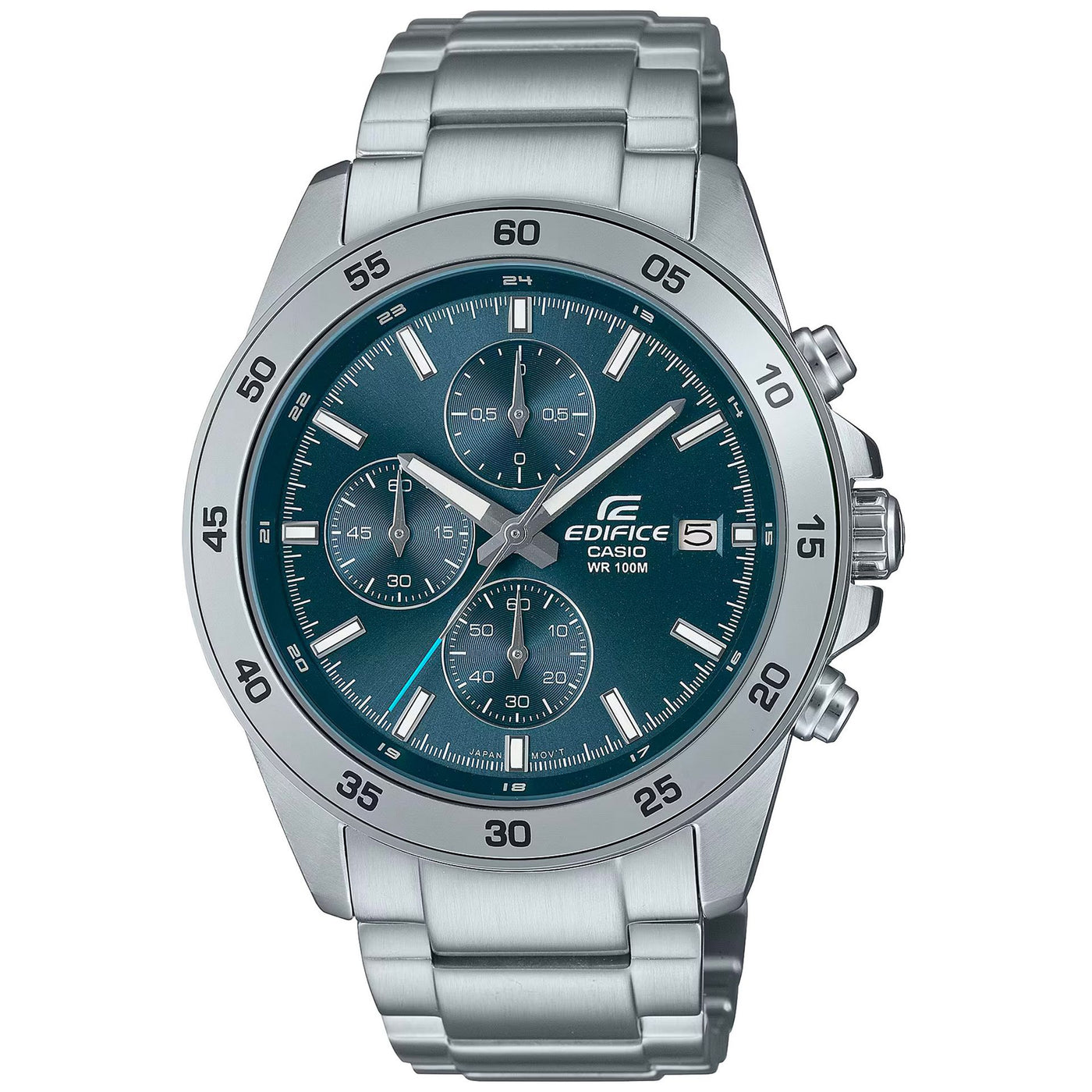 Casio Herren Chronograph Uhr aus Edelstahl