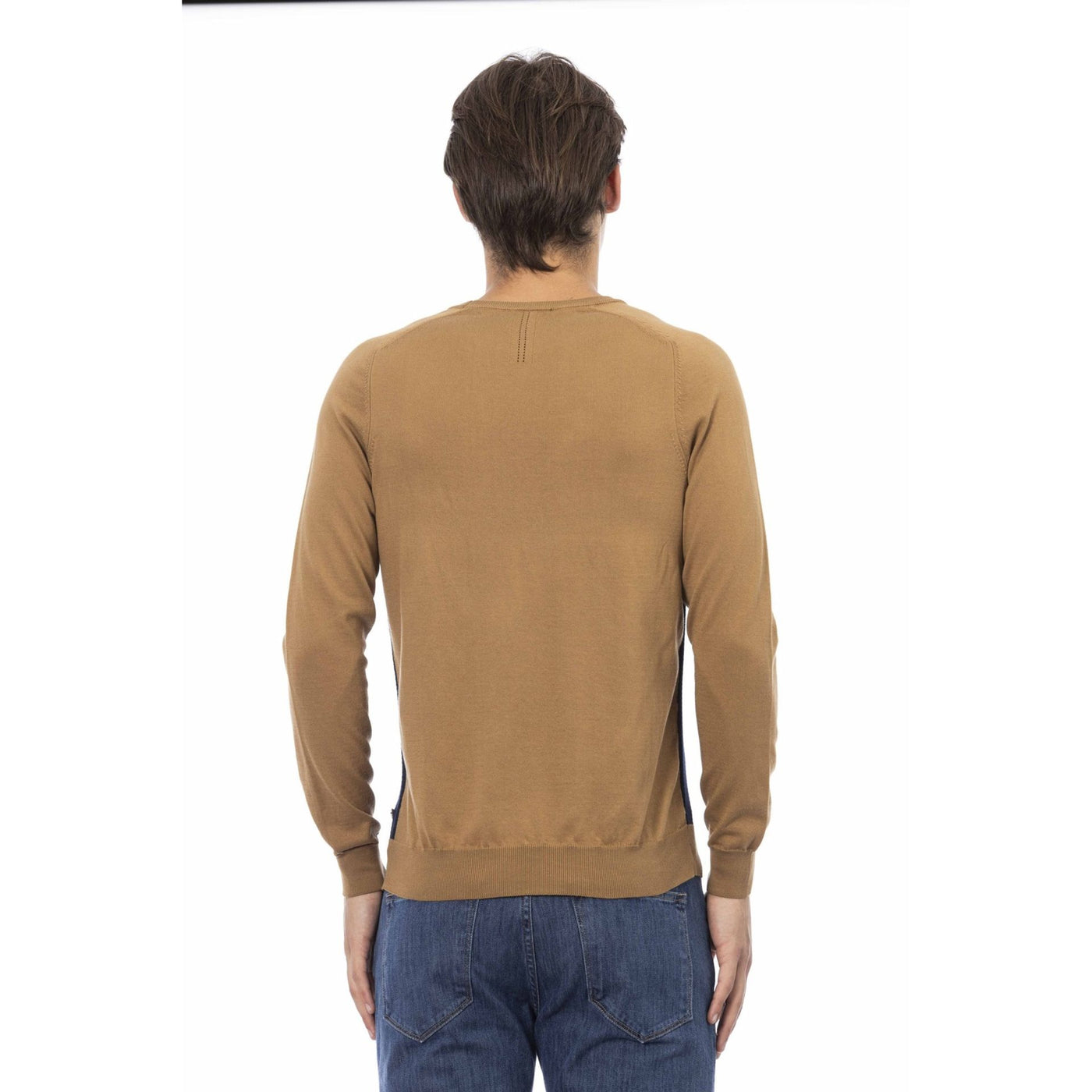 Baldinini Herren Pullover - Gestreift - 100% Baumwolle - Italien
