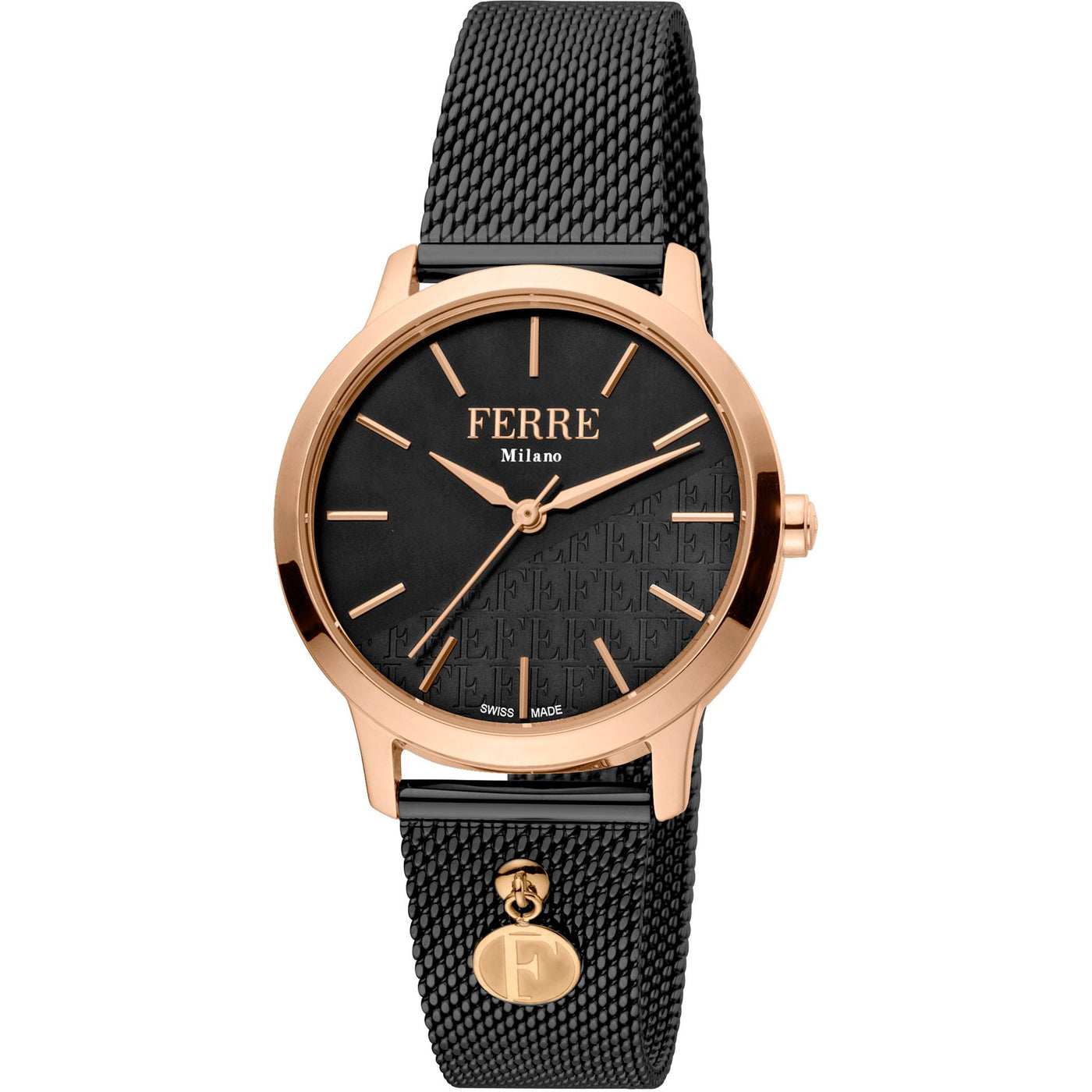 Ferrè Milano Damen Uhr Edelstahl - Elegante Designerzeitmesser
