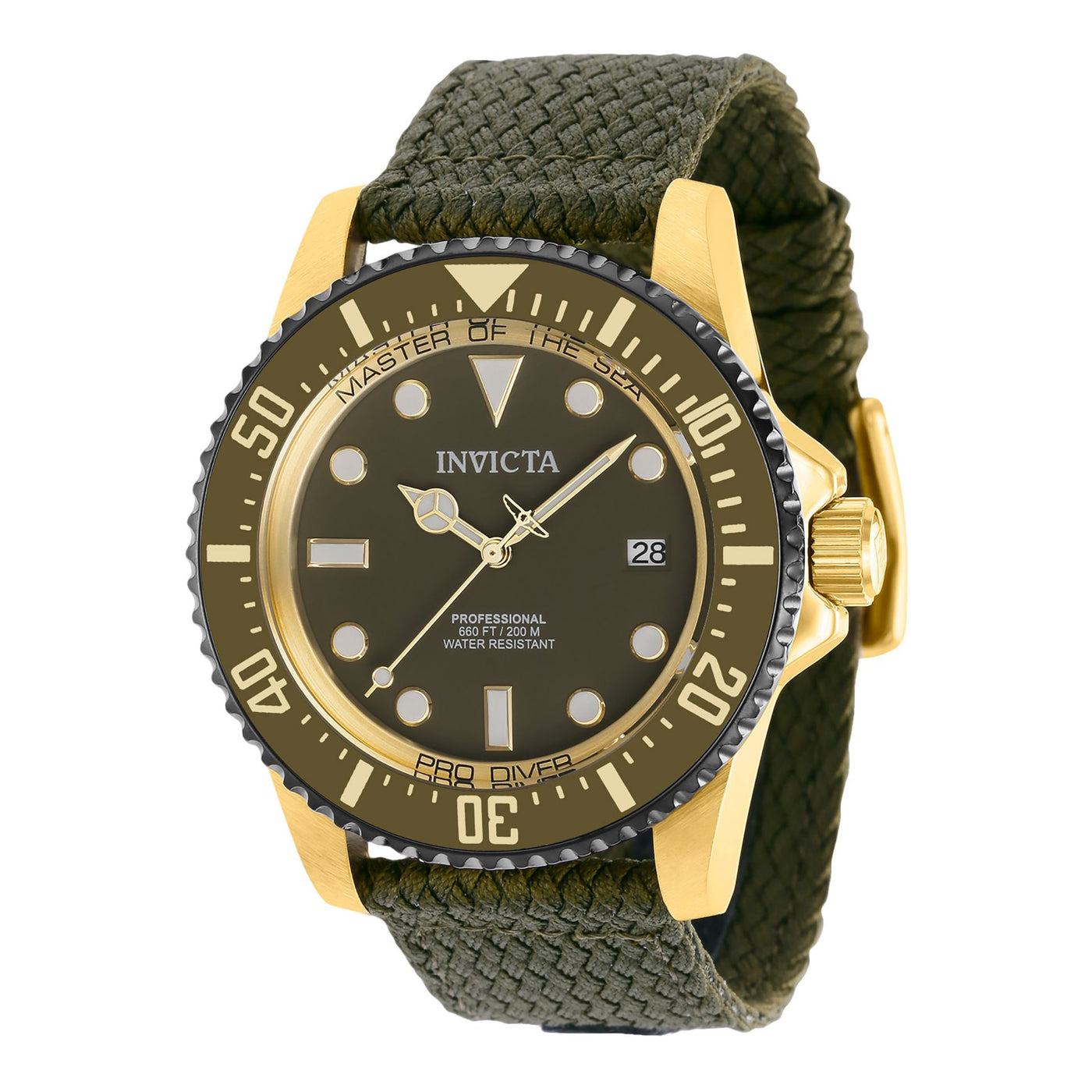 Invicta Herren Uhr Edelstahl Schwarz