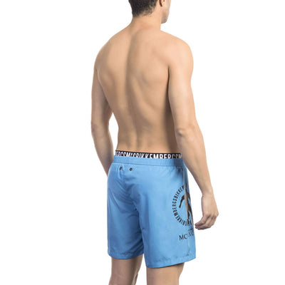 Bikkembergs Herren Badeanzug in Blau mit Logo