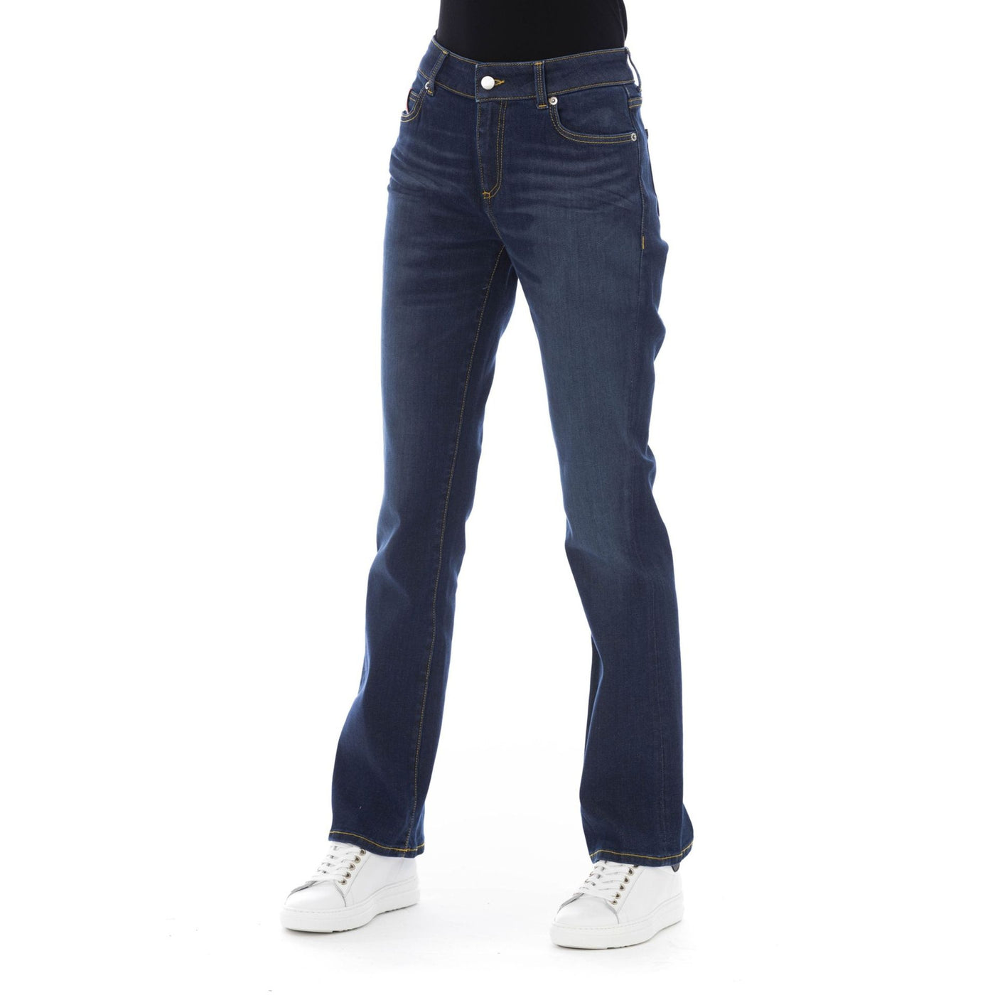 Baldinini Damen Trend Jeans in Elegantem Schwarz - Designer-Mode aus Italien