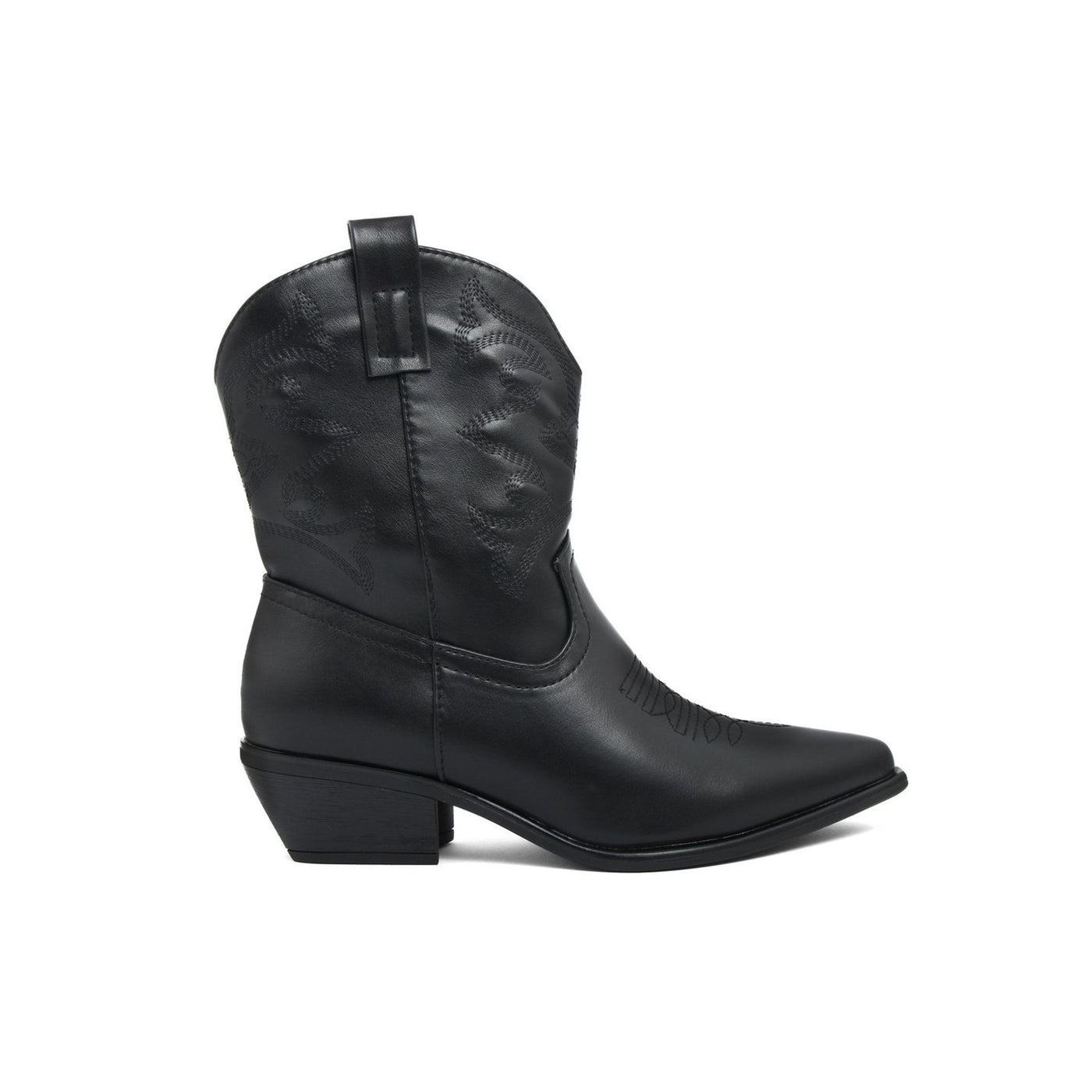 Stylische Damen Stiefeletten mit seitlichem Zipper