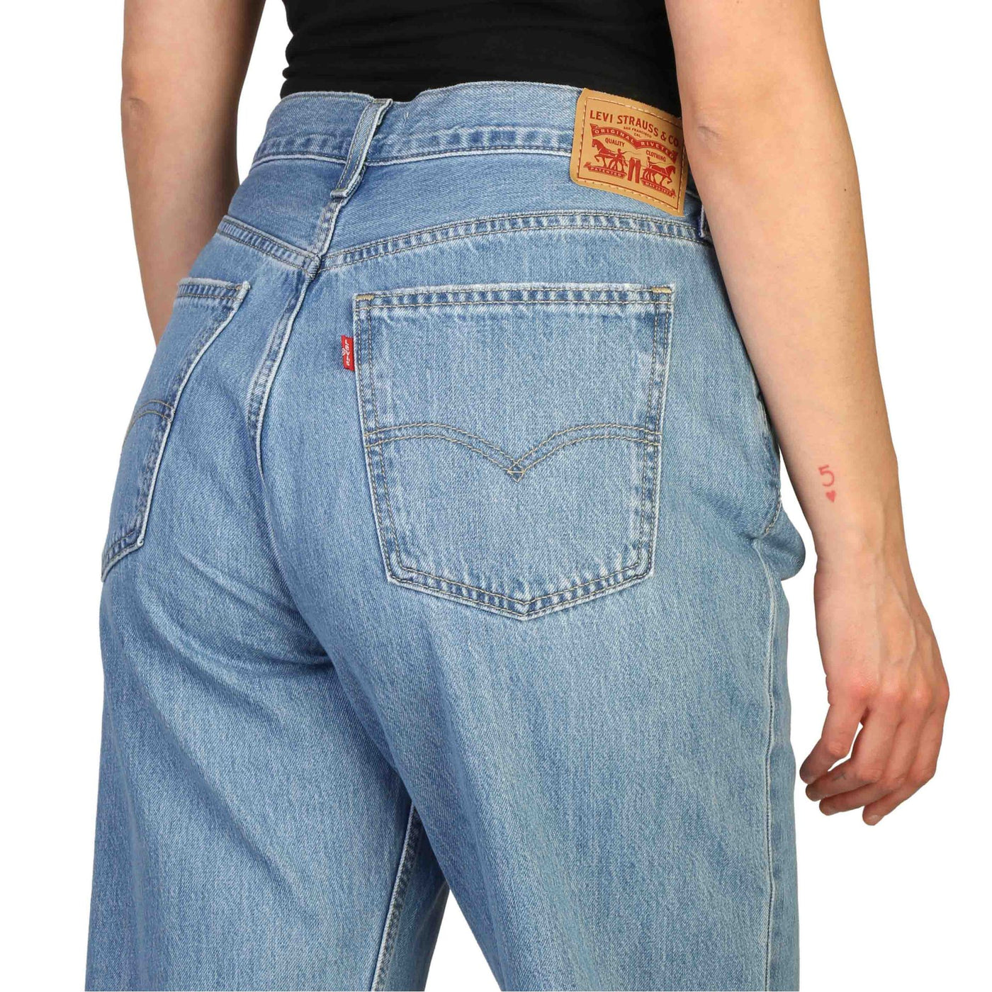 Levi's Damen Jeans in Schwarz - Reguläre Passform