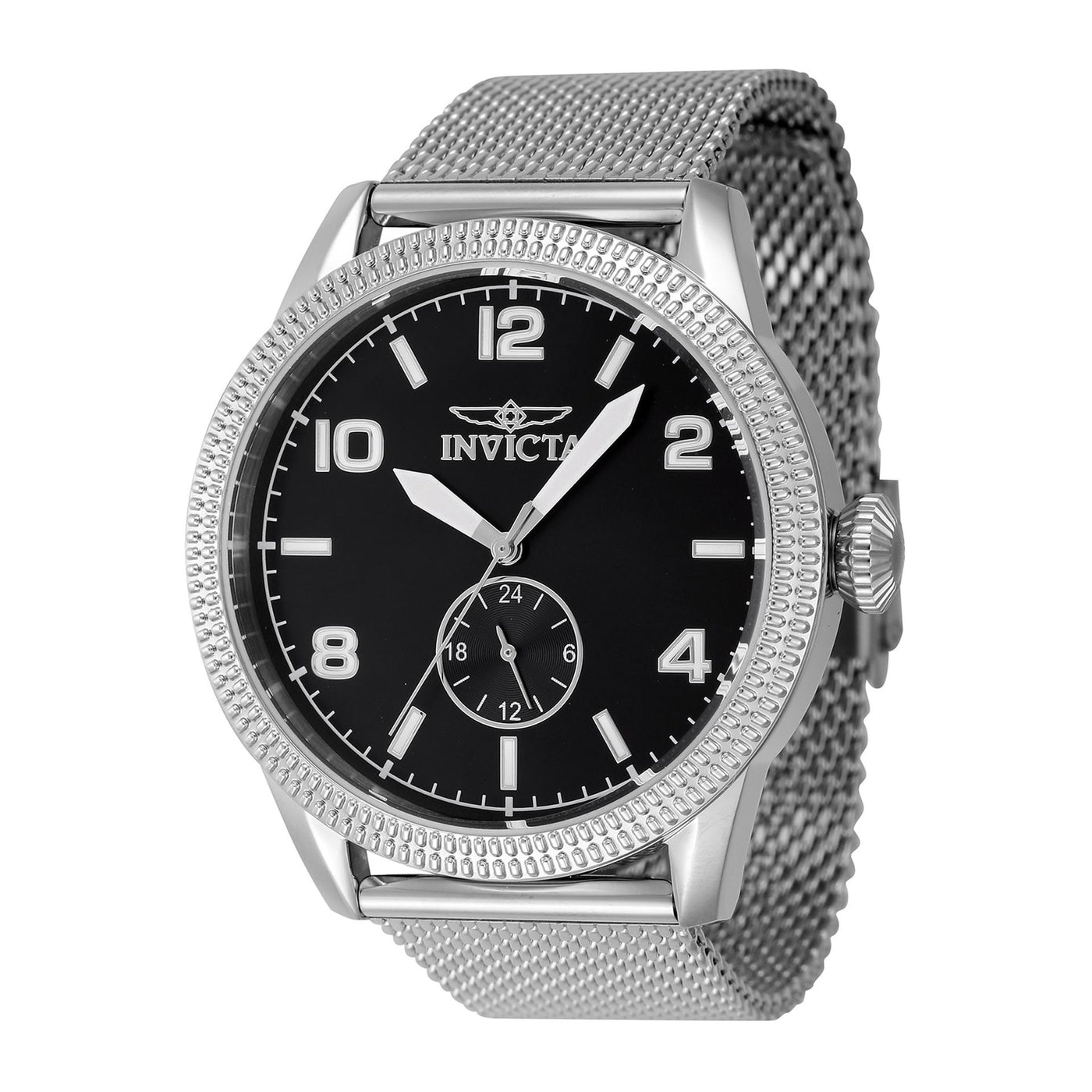 Invicta Herren Quarz Uhr mit Edelstahlarmband