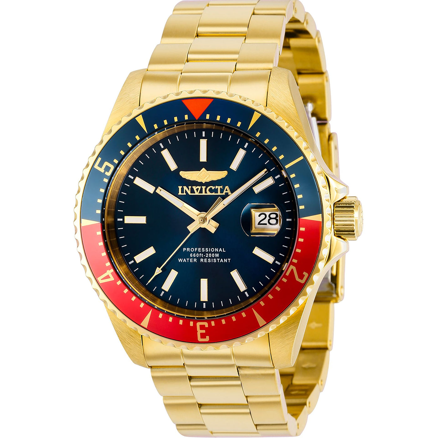 Invicta Herren Automatik-Uhr Edelstahl 10 ATM