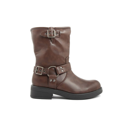 Elegante Damen Stiefeletten mit Schnallen