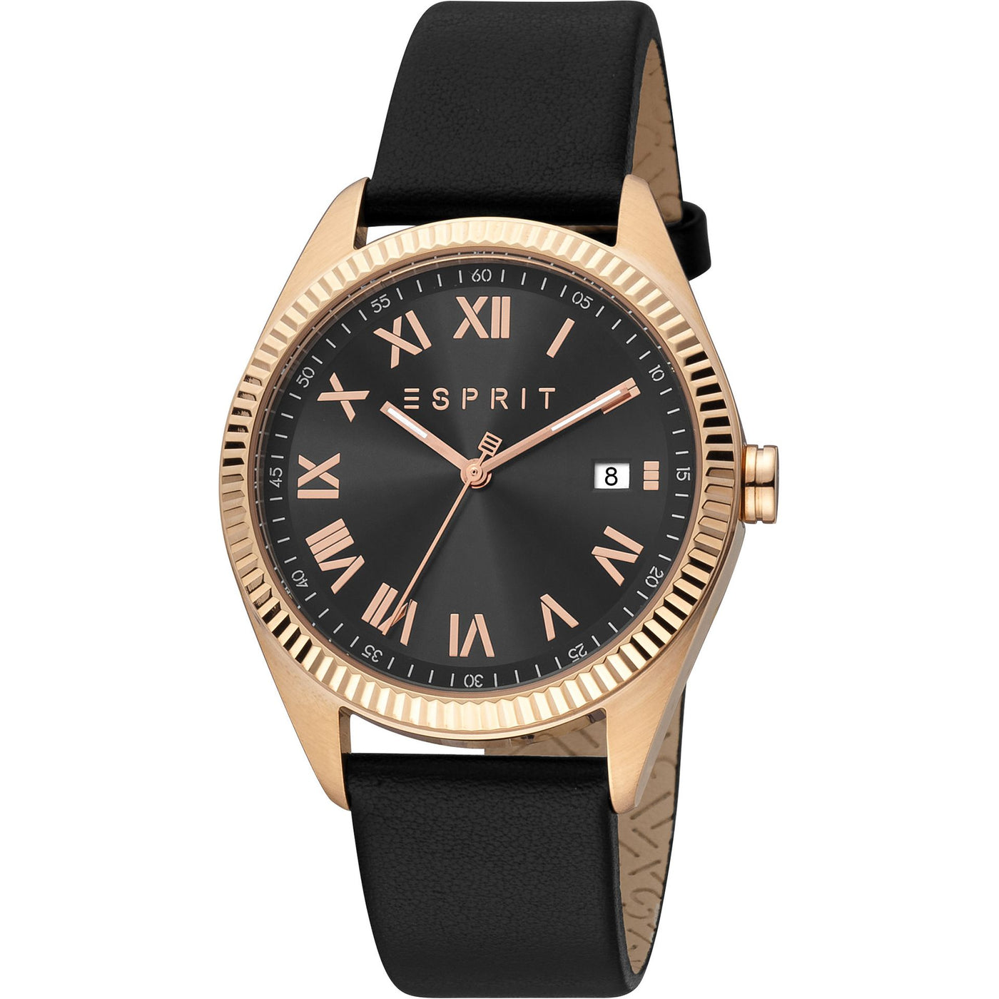 Esprit Herren Quarz Uhr mit Lederarmband