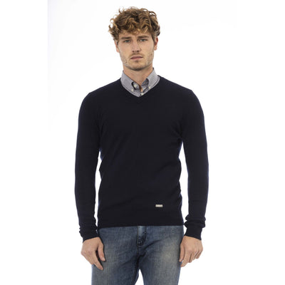 Baldinini Herren Pullover mit V-Ausschnitt