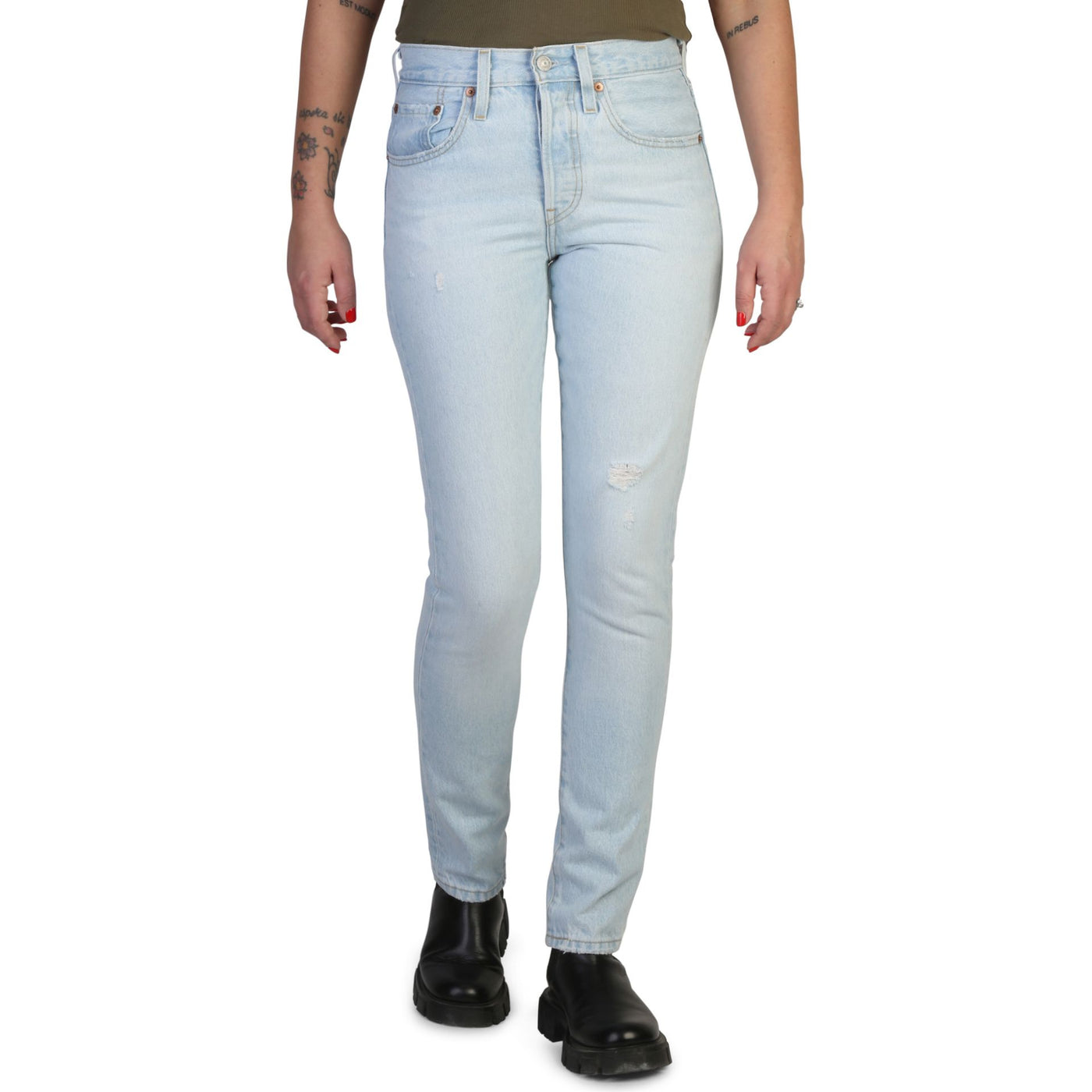 Levi's Damen Skinny Jeans in Blau