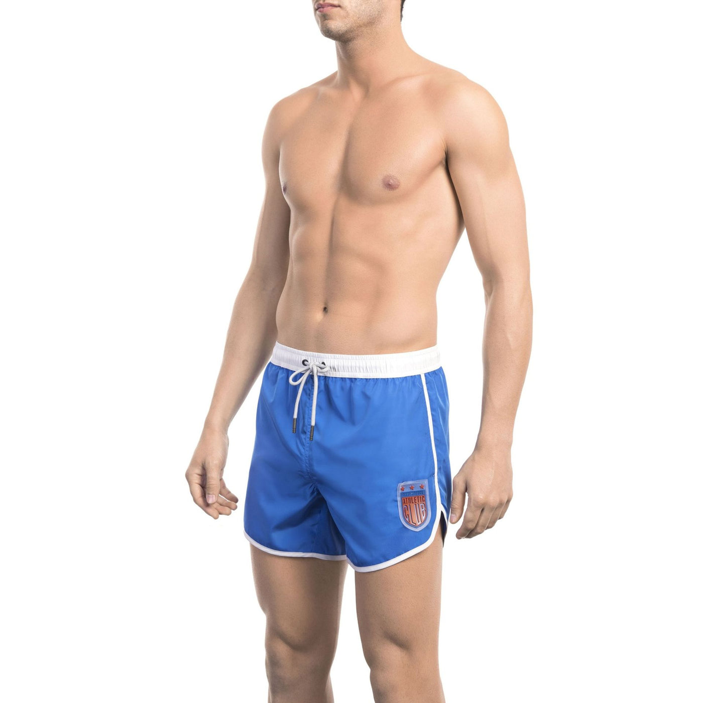 Bikkembergs Herren Badeanzug - Designer Swimwear Blau