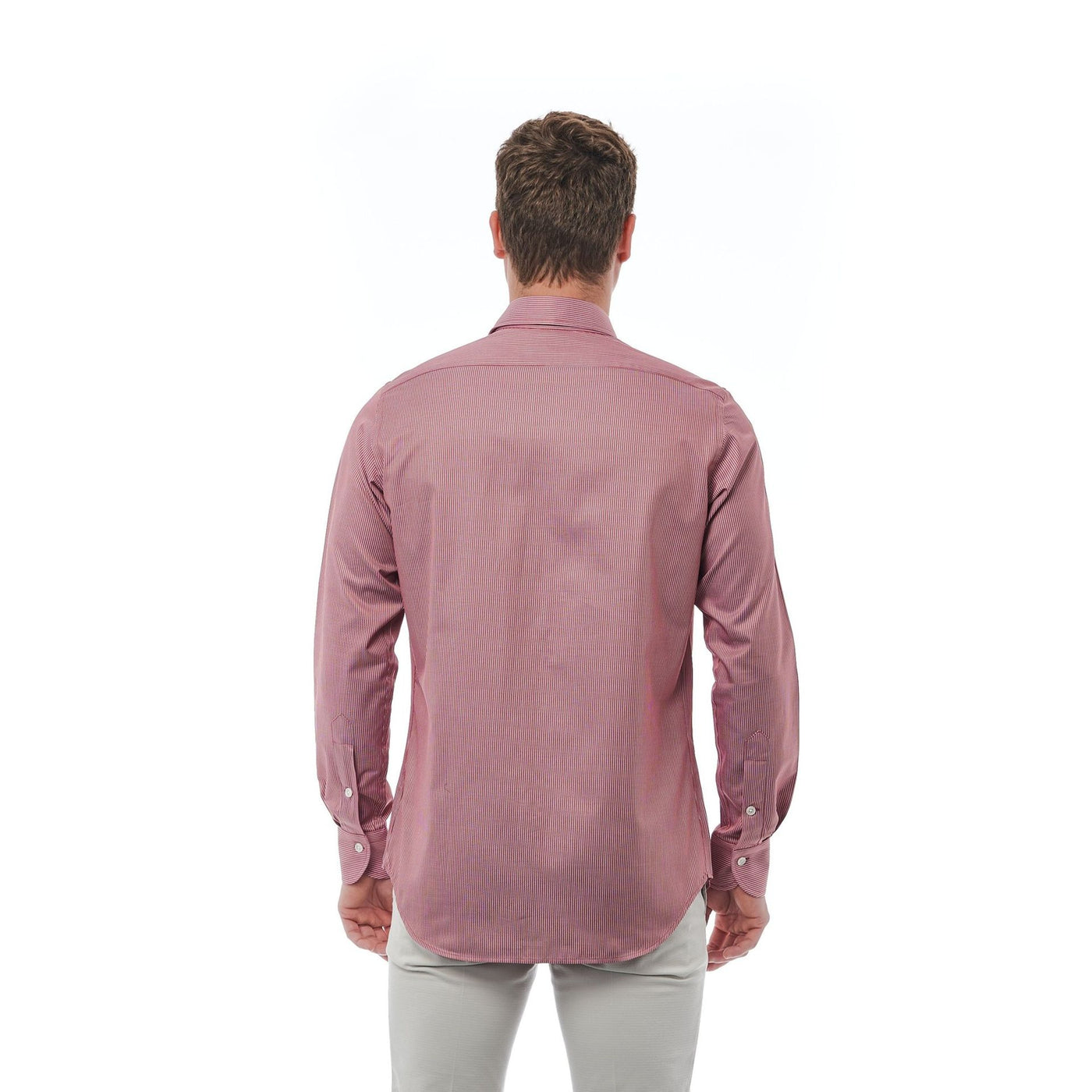 Bagutta Herren Hemd - Gestreift in Blau