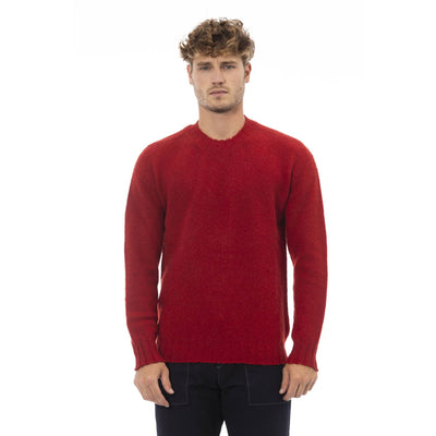 Alpha Studio Herren Pullover aus 100% Wolle