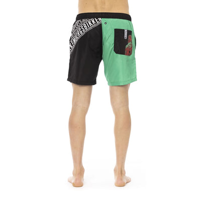 Bikkembergs Herren Badeanzug in Blau mit Logo