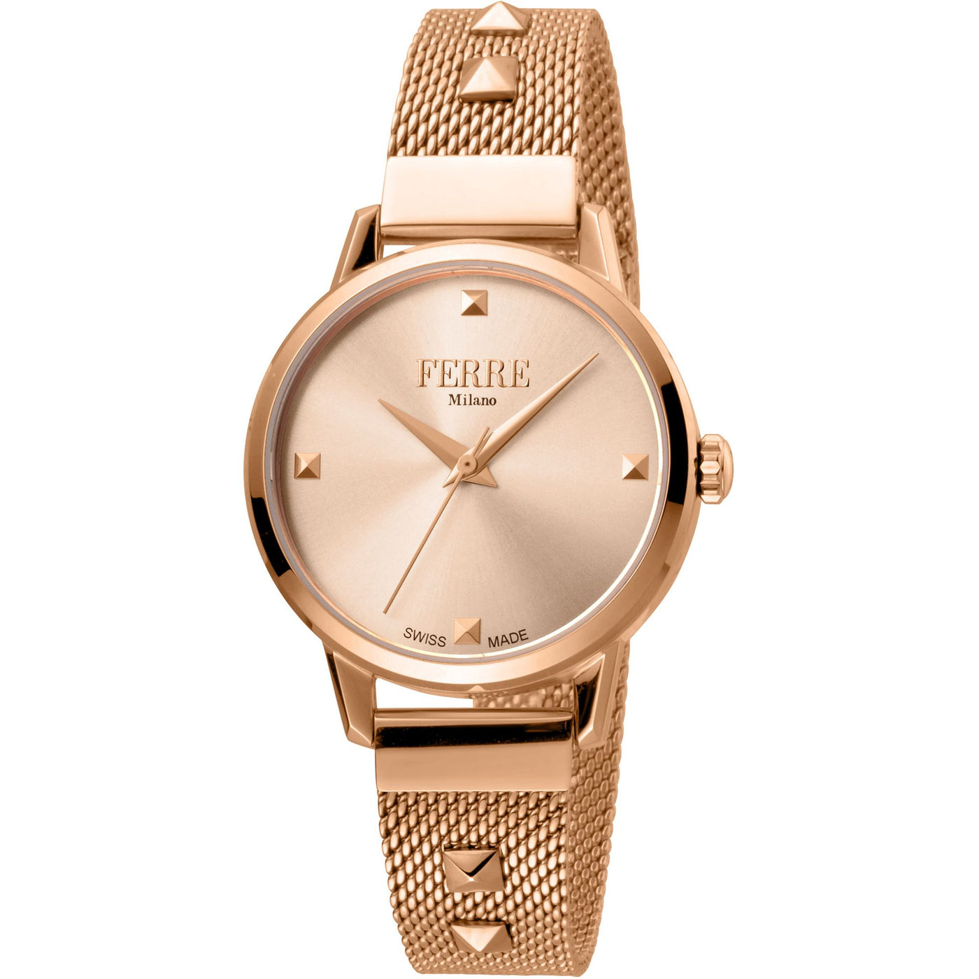 Ferrè Milano Damen Edelstahl Uhr - Elegantes Design