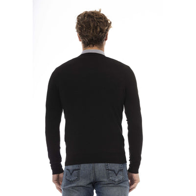 Baldinini Herren Pullover mit V-Ausschnitt