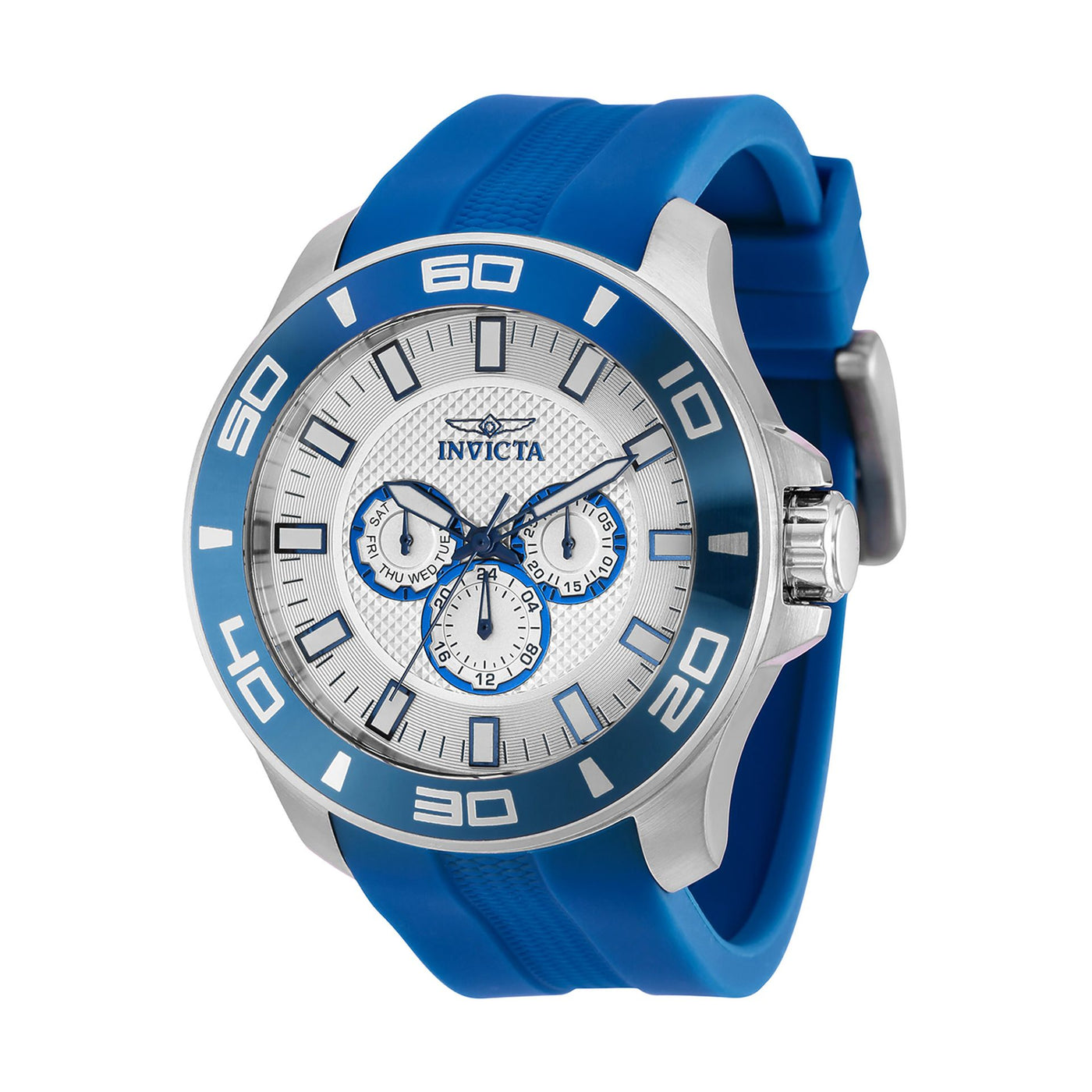 Invicta Herren Chronograph Uhr mit Silikonband