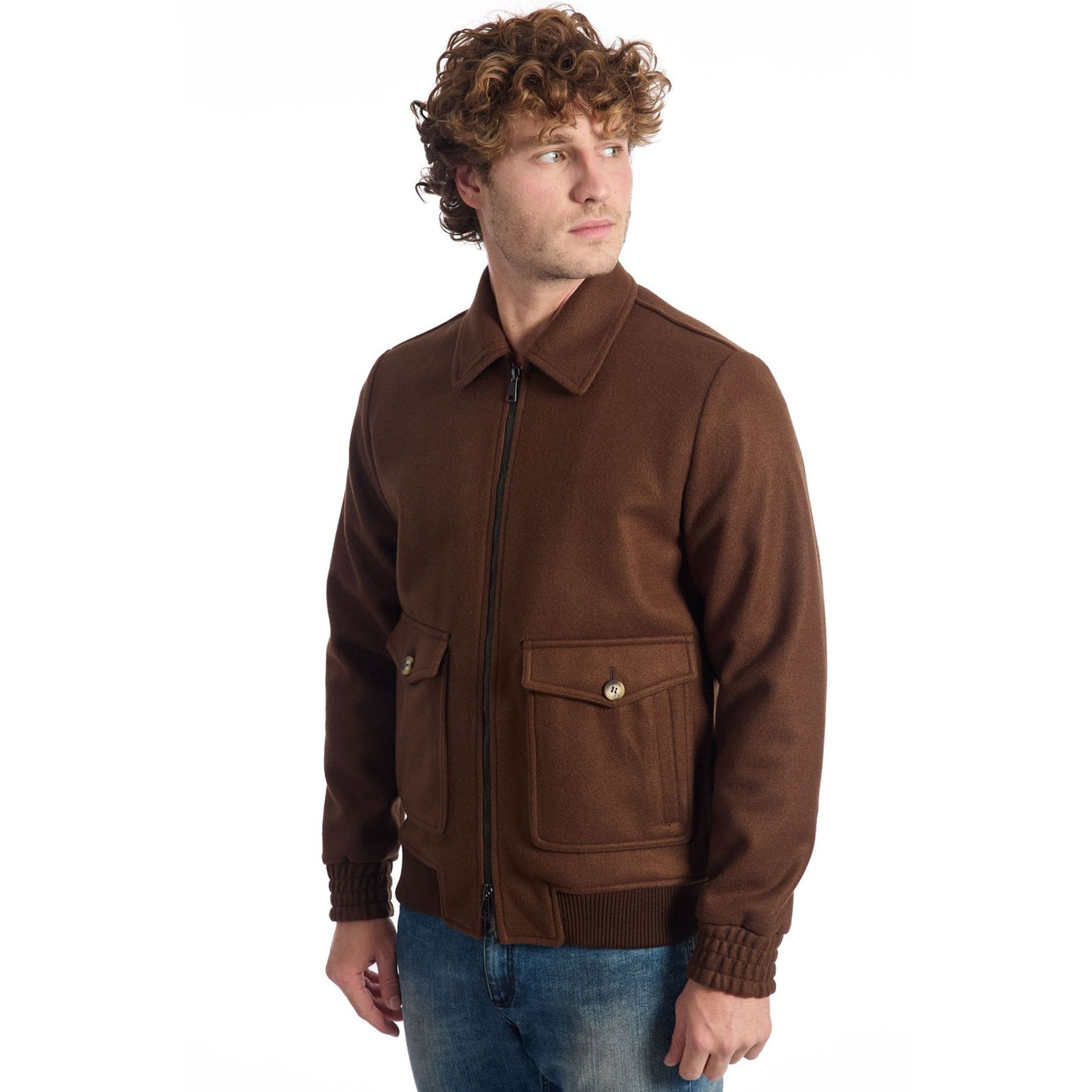 Roberto Pepe Herren Luxus Anorak