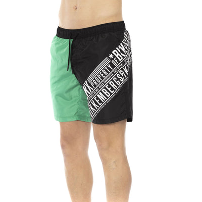 Bikkembergs Herren Badeanzug in Blau mit Logo