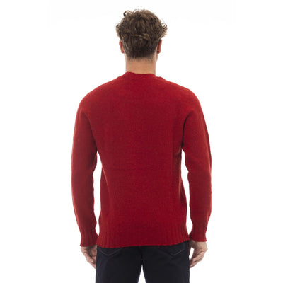 Alpha Studio Herren Pullover aus 100% Wolle