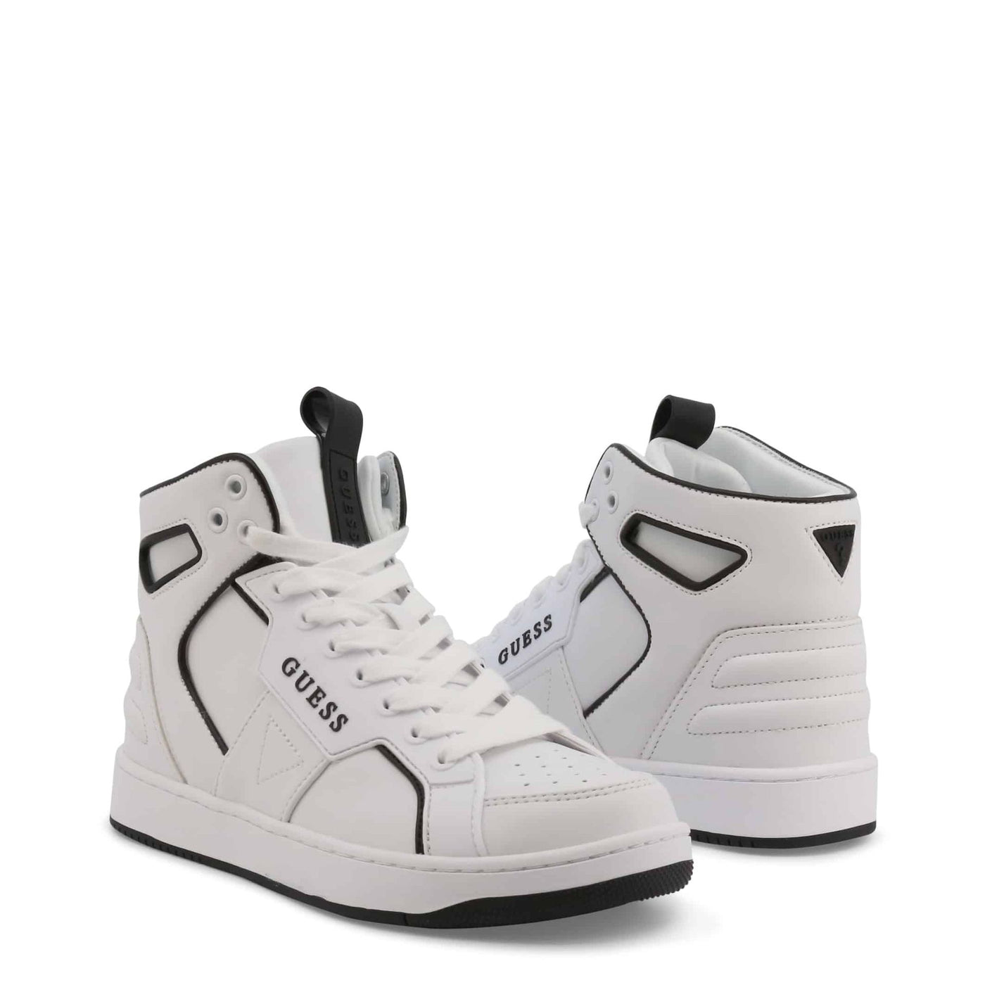 Guess Damen Sneakers in Schwarz mit Plateau