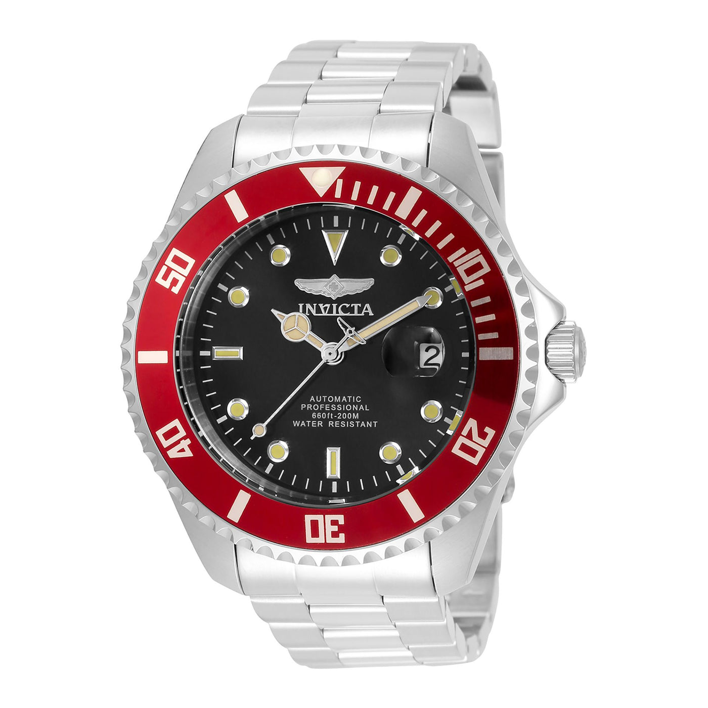 Invicta Herren Uhr – Automatik Edelstahl 10 ATM