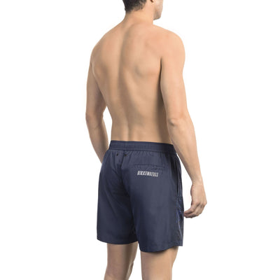 Bikkembergs Herren Beachwear Schwimmshorts - Schwarz