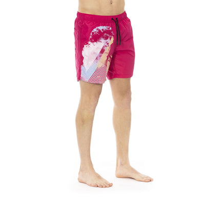 Bikkembergs Herren Badeanzug - Designer Swimwear in Blau