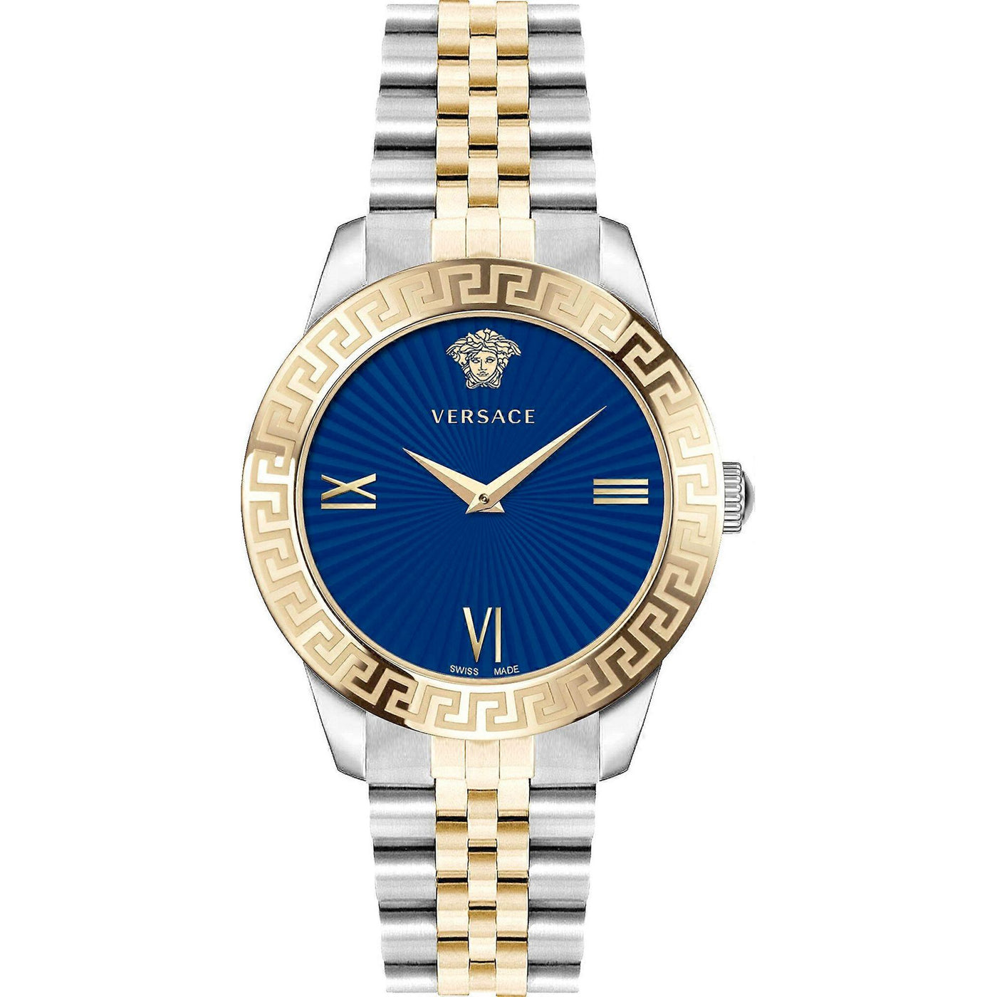 Versace Edelstahl Uhr – Unisex Design