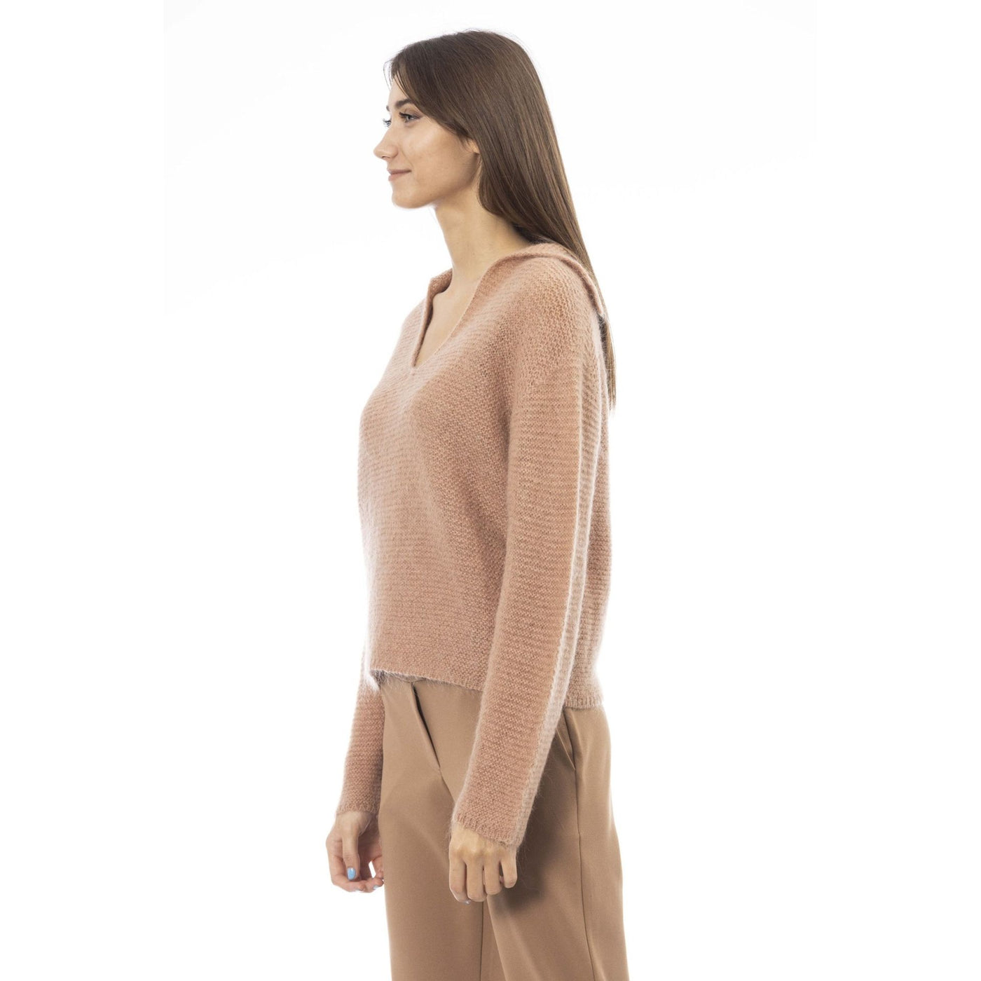 Alpha Studio Damen Pullover aus Wolle