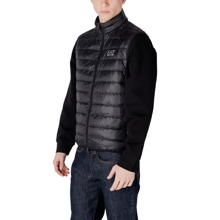 Ea7 Herren Weste Schwarz – Hochwertige Designer-Weste