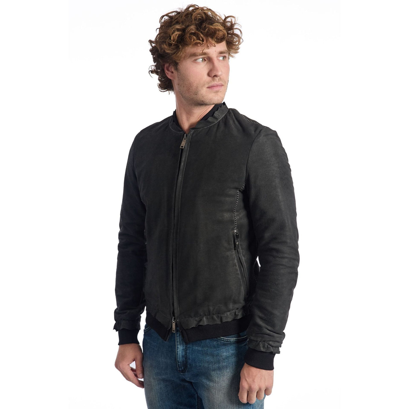 Roberto Pepe Herren Luxury Anorak