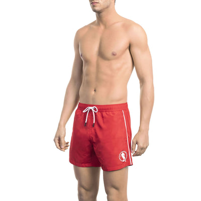 Bikkembergs Herren Badeanzug – Einfarbig – Hochwertiger Polyester