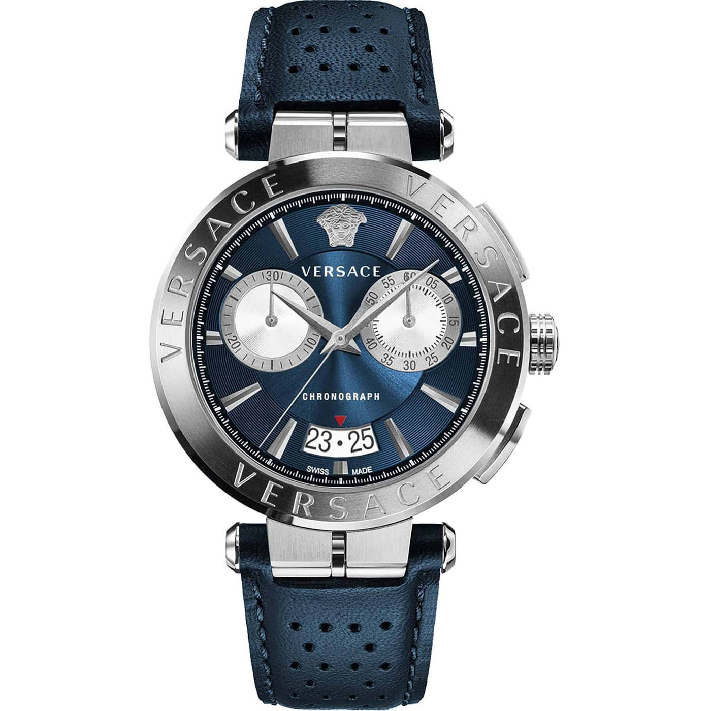 Versace Herren Uhr - Elegante Multifunktions-Chronograph
