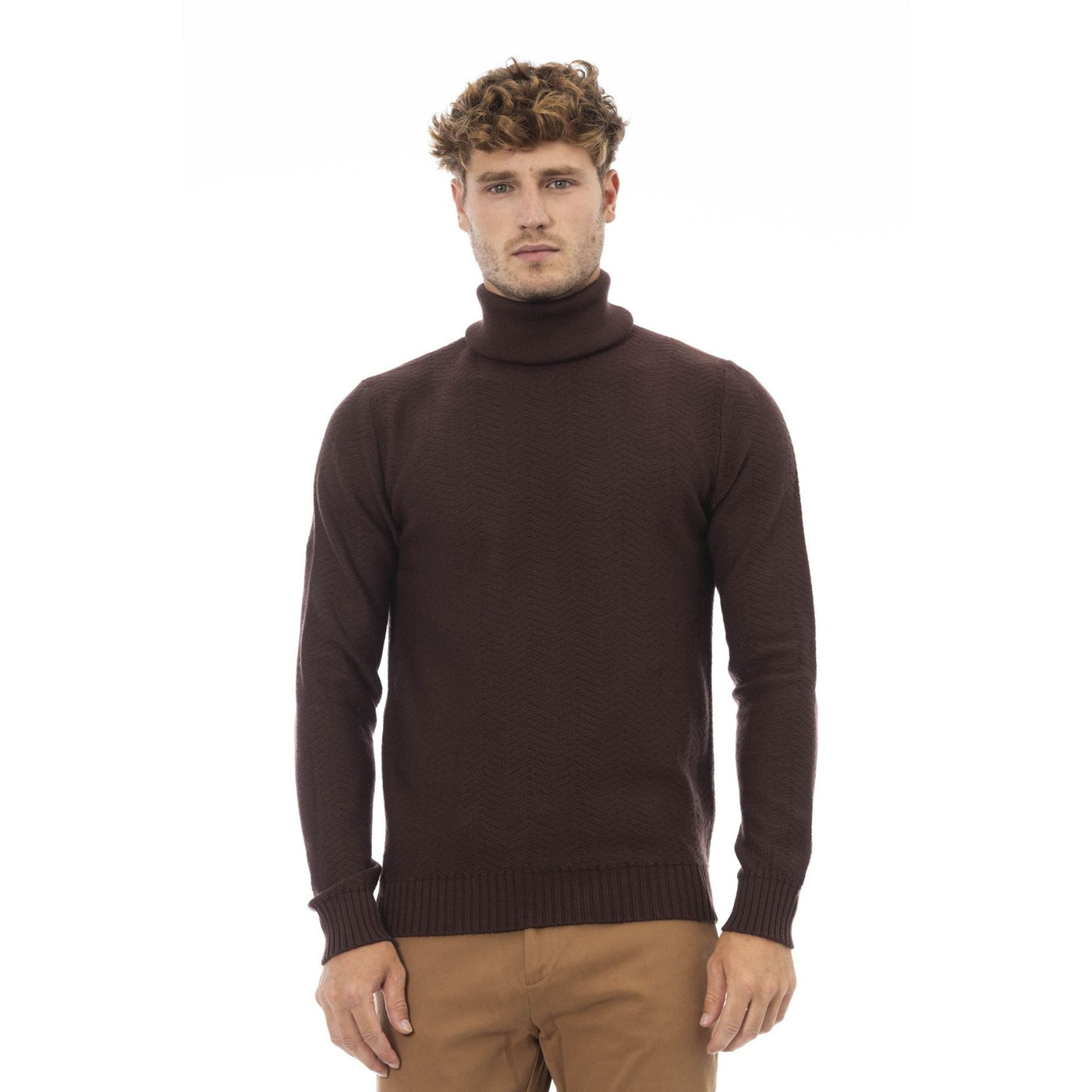 Alpha Studio Herren Rollkragenpullover