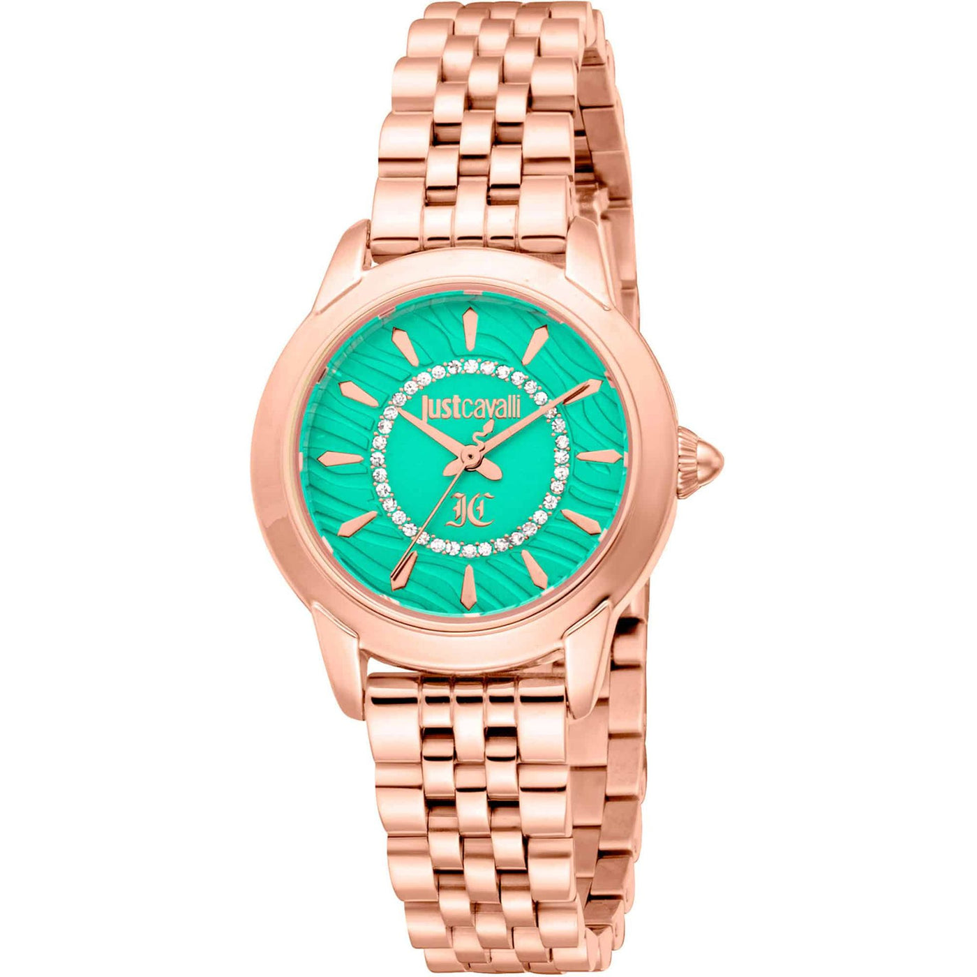 Just Cavalli Damen Stahl Uhr mit Analog Ziffernblatt – Elegantes Design
