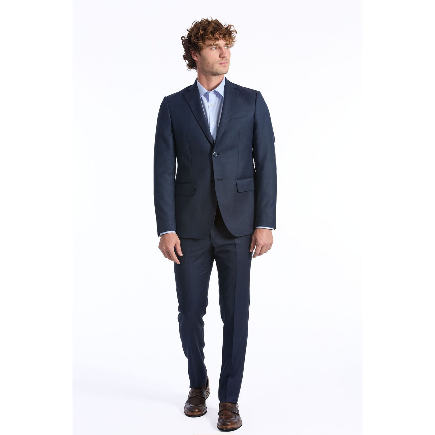 Baldinini Herrenanzug – Slim Fit, 100% Wolle