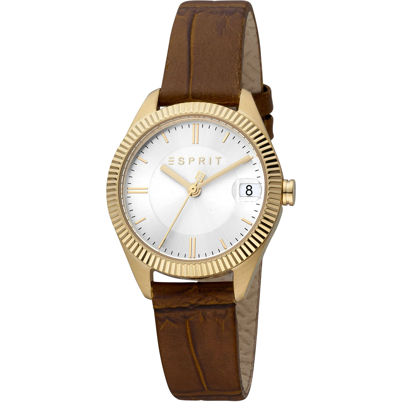Esprit Damen Uhr mit Edelstahlgehäuse