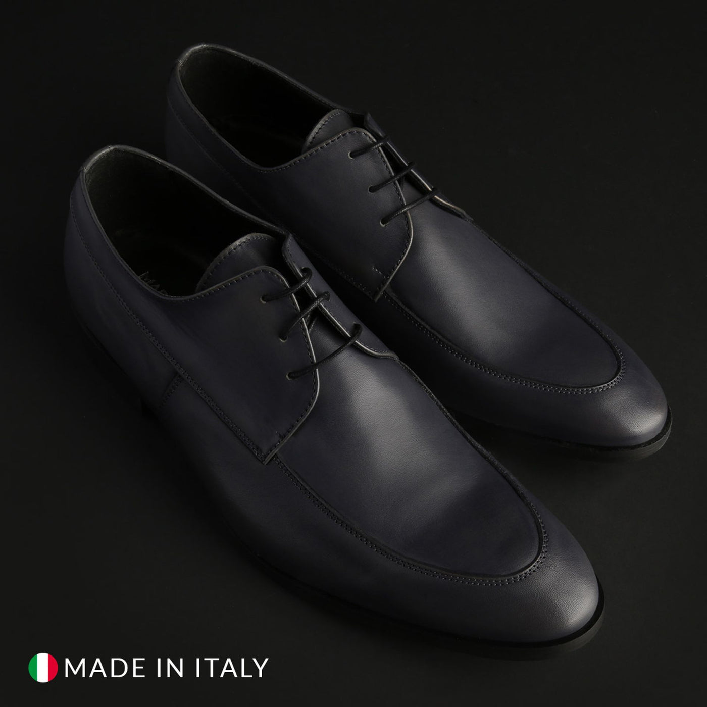 Italienische Designer Schnürschuhe für Herren – Exklusives Design
