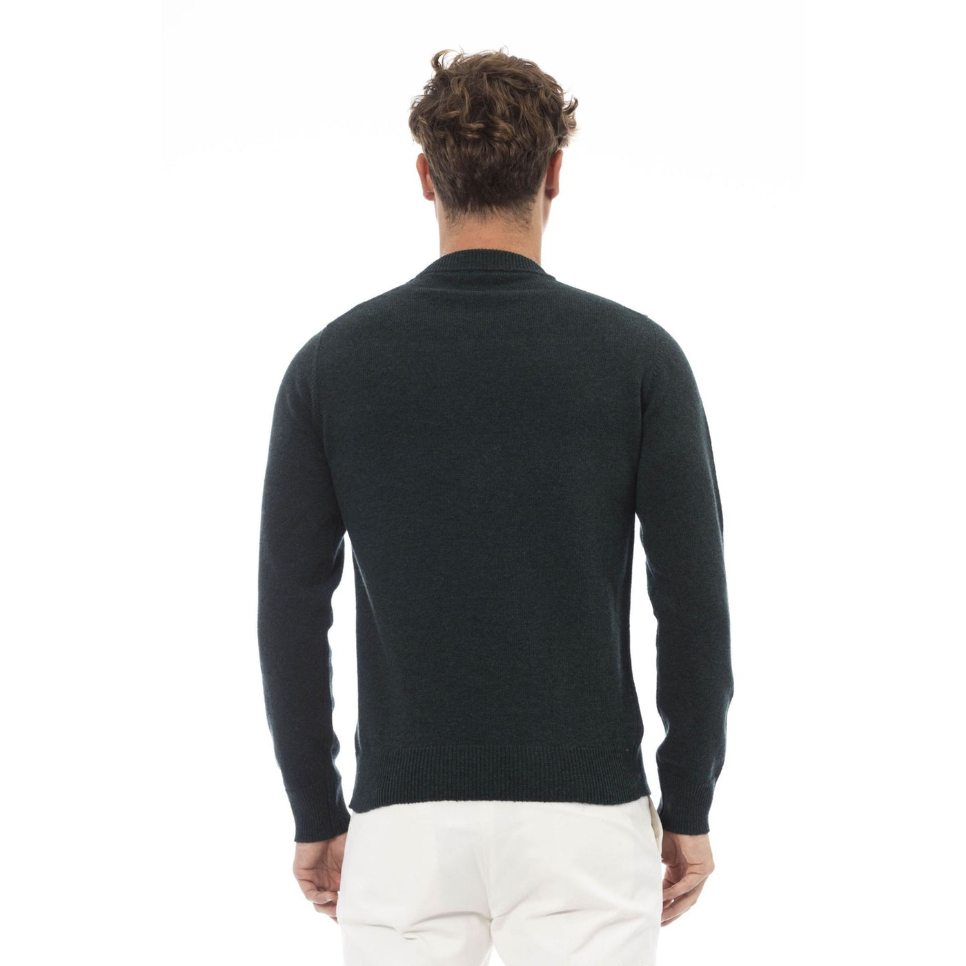 Alpha Studio Herren Pullover aus 100% Wolle