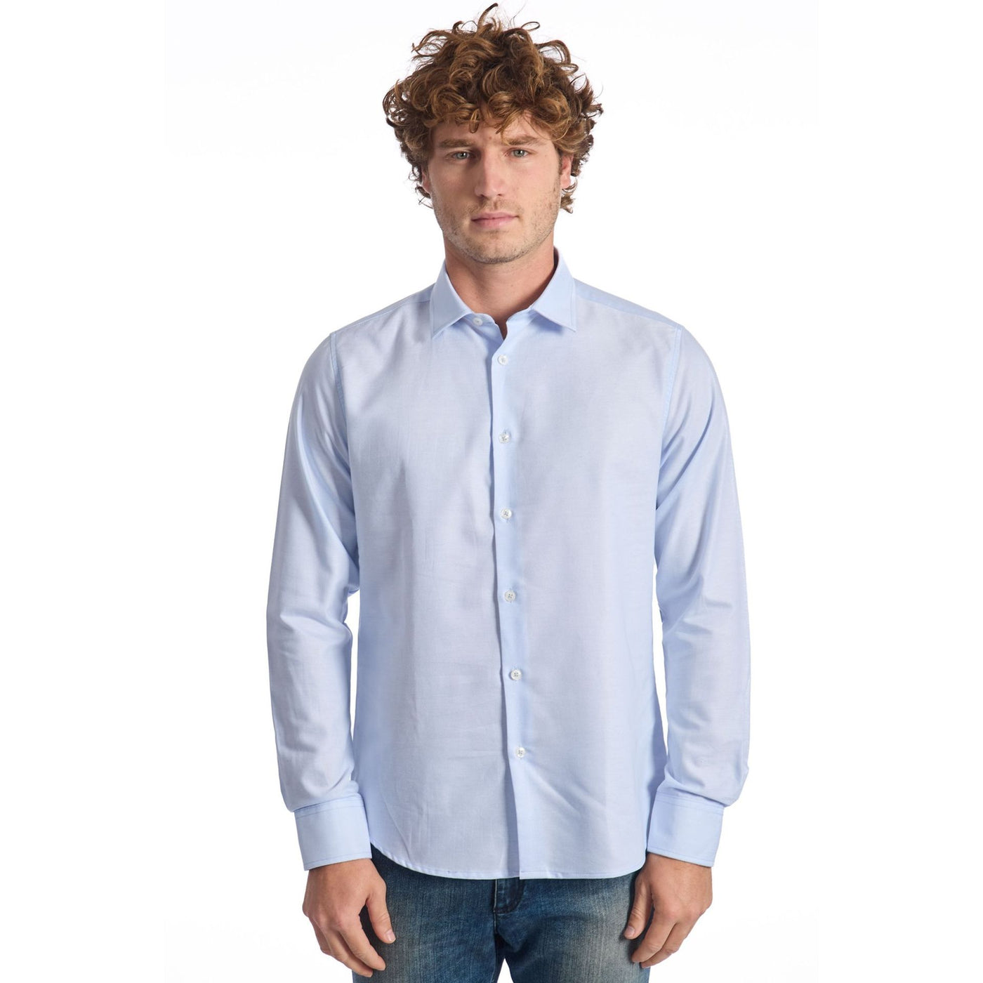 Baldinini Trend Hemd in Weiß für Herren – Slim Fit, 100% Baumwolle, Designer-Mode