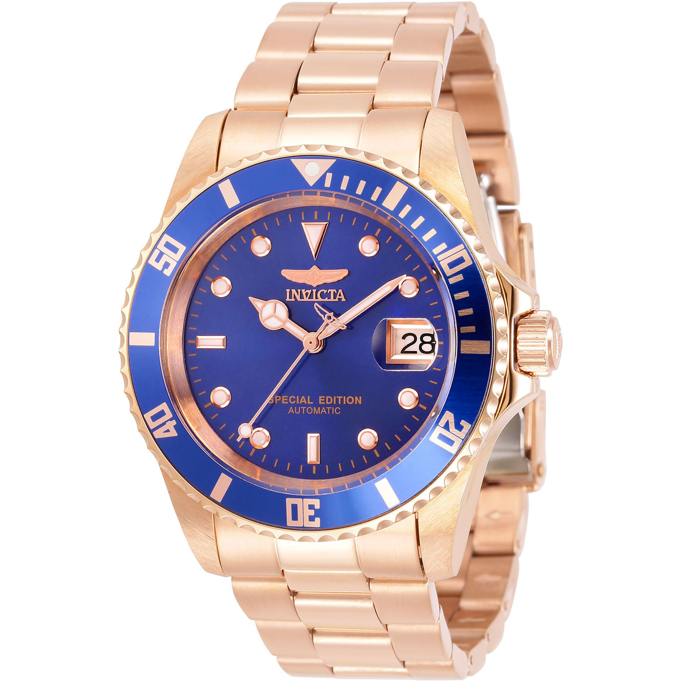 Invicta Herrenarmbanduhr Edelstahl