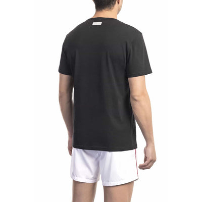 Bikkembergs Herren T-Shirt in Einfarbig - Designer Beachwear