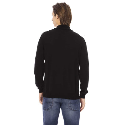 Baldinini Herren Pullover in Einfarbig mit Rollkragen