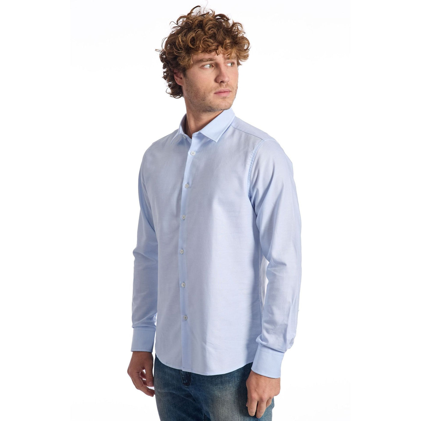 Baldinini Trend Hemd in Weiß für Herren – Slim Fit, 100% Baumwolle, Designer-Mode
